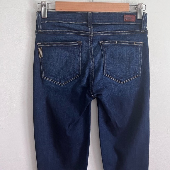 Paige Verdugo cropped Whiskered Skinny Jeans - Picture 5 of 9